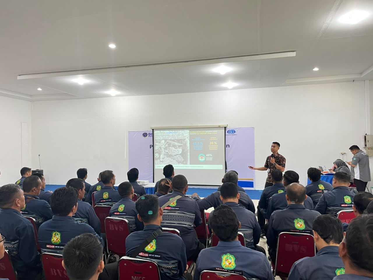 Perkuat Keselamatan Transportasi Publik, Jasa Raharja dan Dishub Medan Kembali Gelar Bimtek bagi Pengemudi BTS