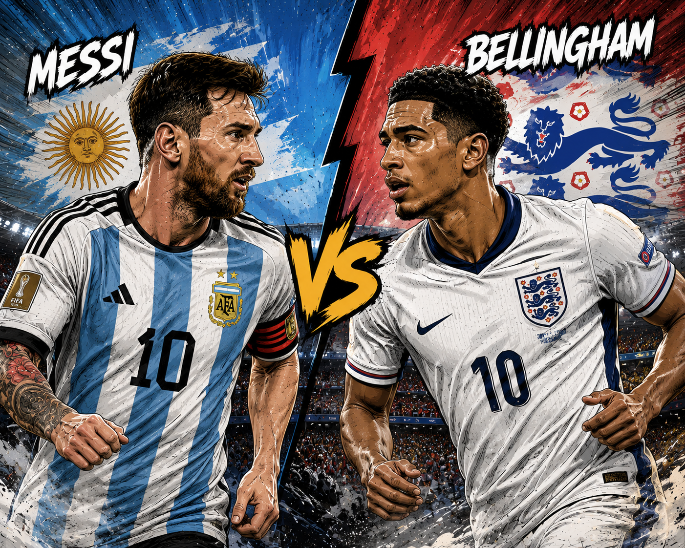 Messi dan Bellingham di Tengah Sejarah Rivalitas