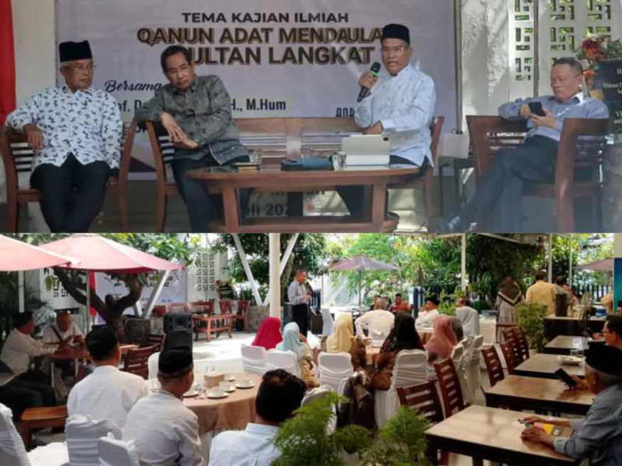 Tokoh Melayu Khawatir Sejarah Qanun Adat Langkat Hilang Ditelan Zaman
