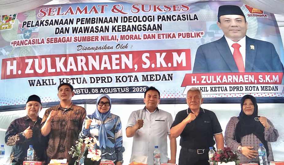 Sosialisasi Wasbang di Medan Perjuangan, Zulkarnaen Janji Perjuangkan Ruang Bermain Anak